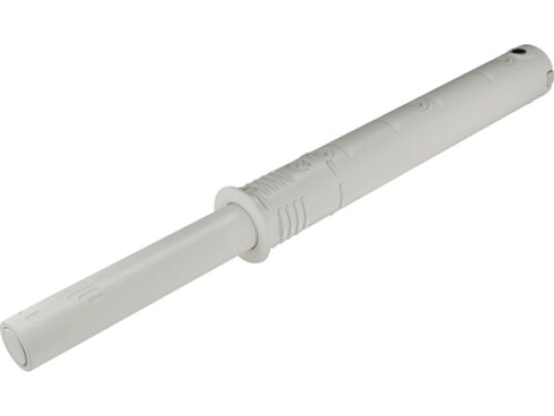 Push Door Catch, Concealed or Surface Mounted, Long Version, with Buffer, K Push Tech