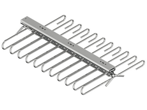 Trouser rack, Extending, for 11 pairs of trousers