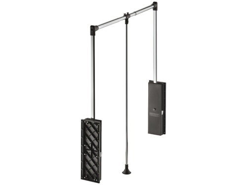 Pull Down Wardrobe Rail, for Internal Wardrobe Width 870-1190 mm